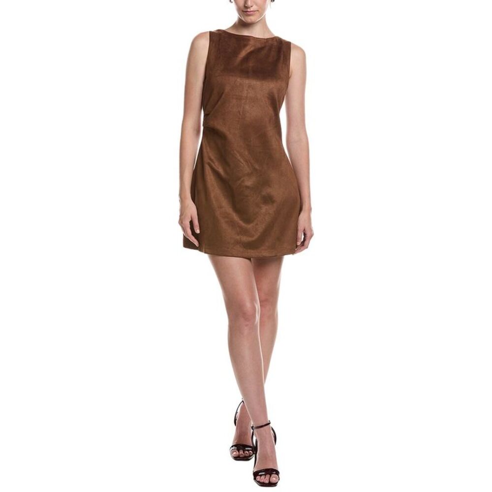 Moonsea Womens  Mini Dress, Brown